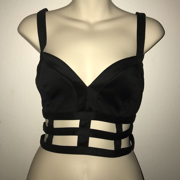 Charlotte Russe Tops - Sexy Charlotte Russe Black Top 🎉